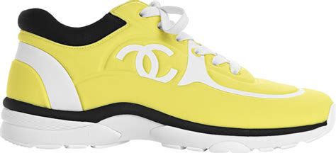 yellow chanel shoes|chanel a1 sneaker retail.